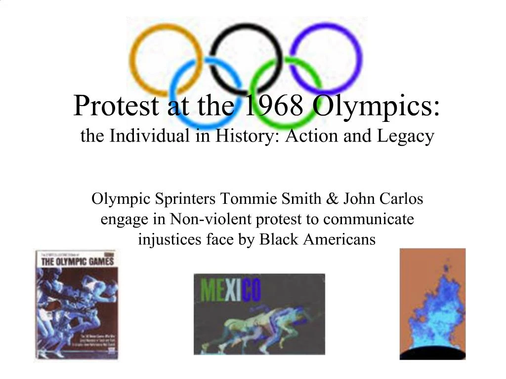 1968 Olympic Protest Global Uprising at the Games