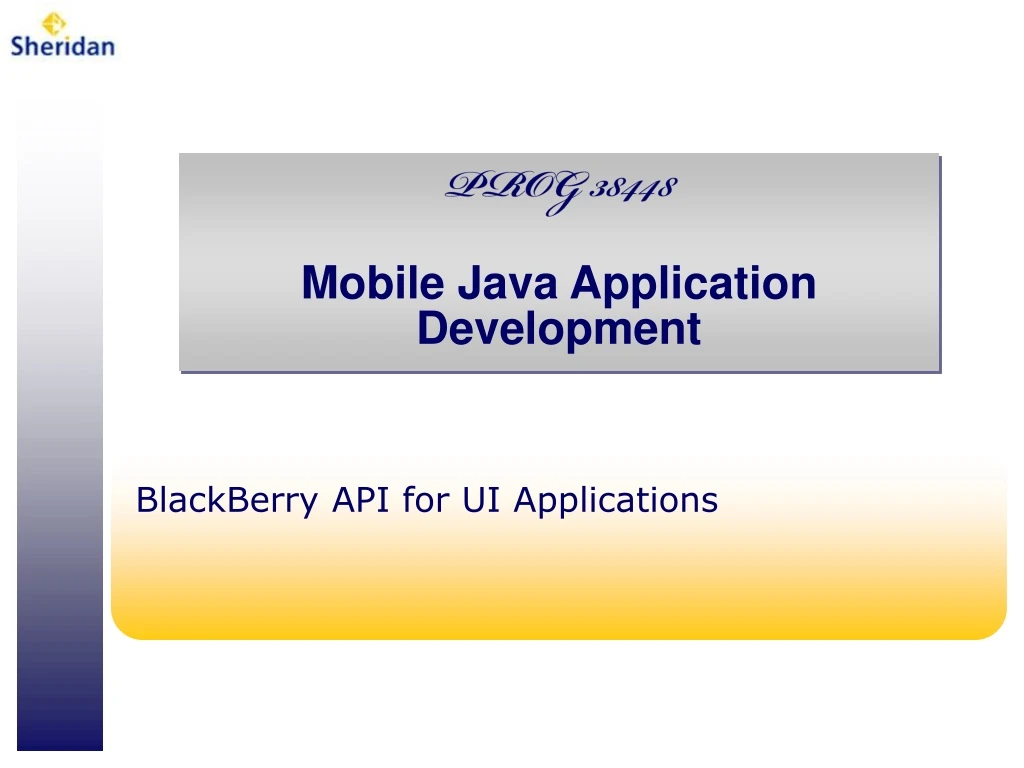 blackberry api for ui applications n.