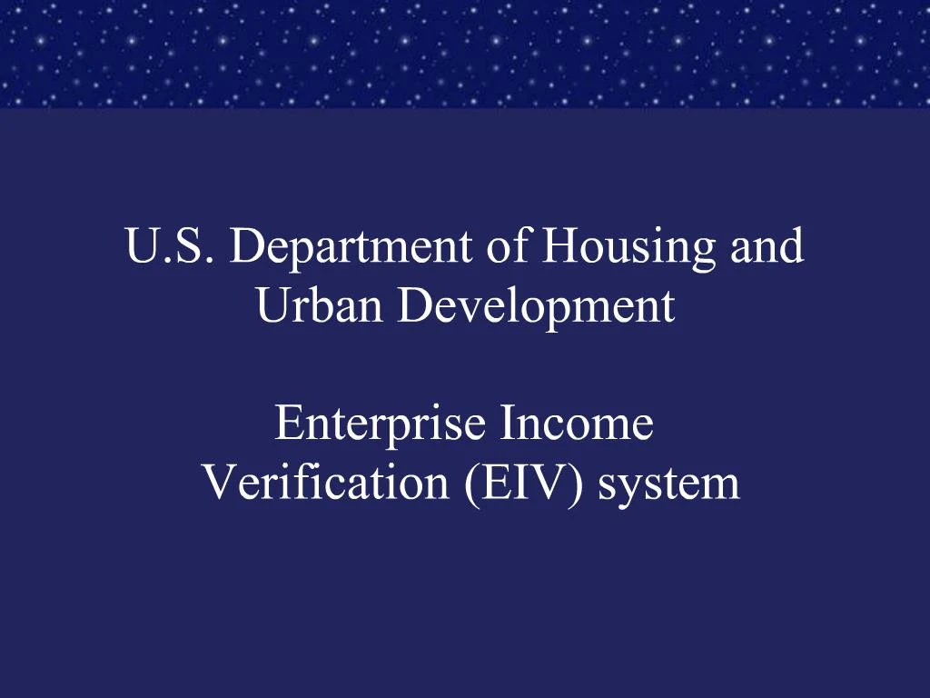 ppt-u-s-department-of-housing-and-urban-development-enterprise
