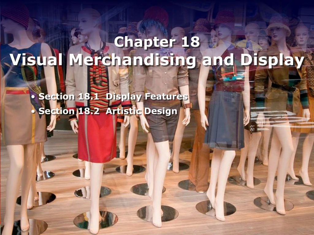 chapter 18 visual merchandising and display n.