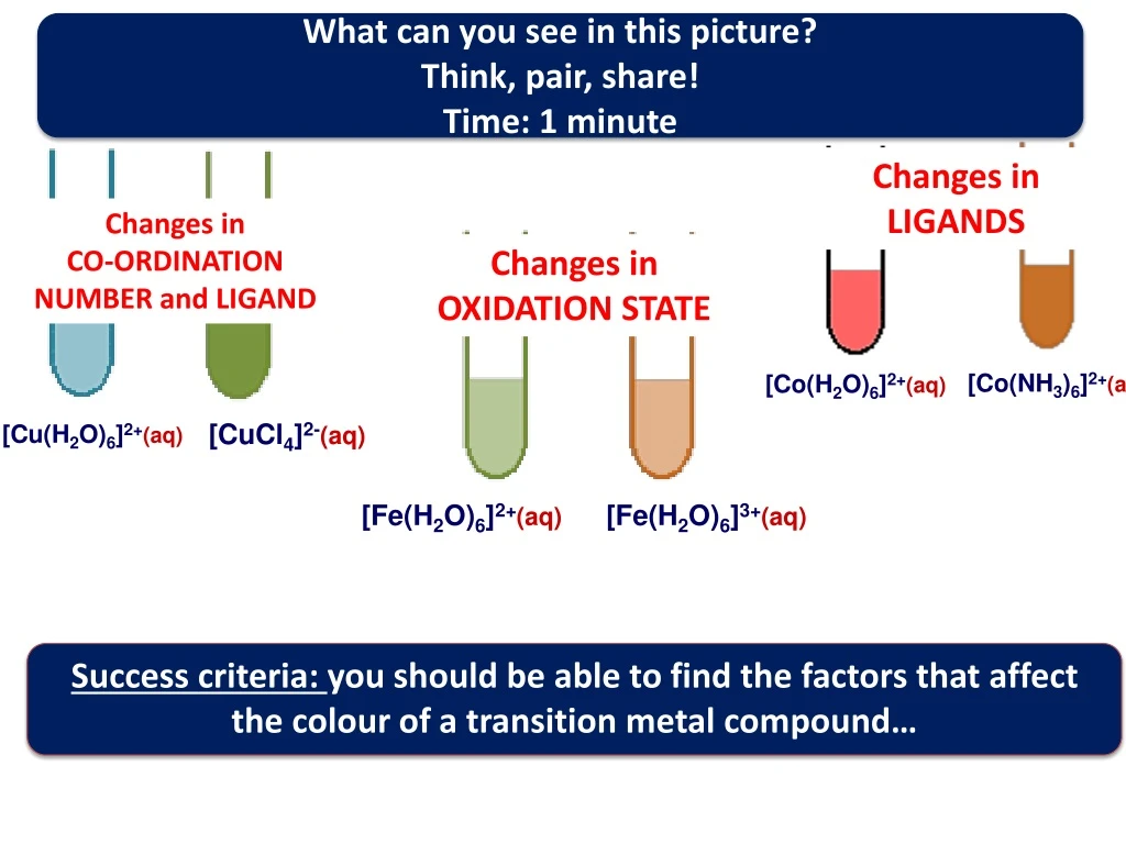 Ppt Cu H 2 O 6 2 Aq Powerpoint Presentation Free Download Id