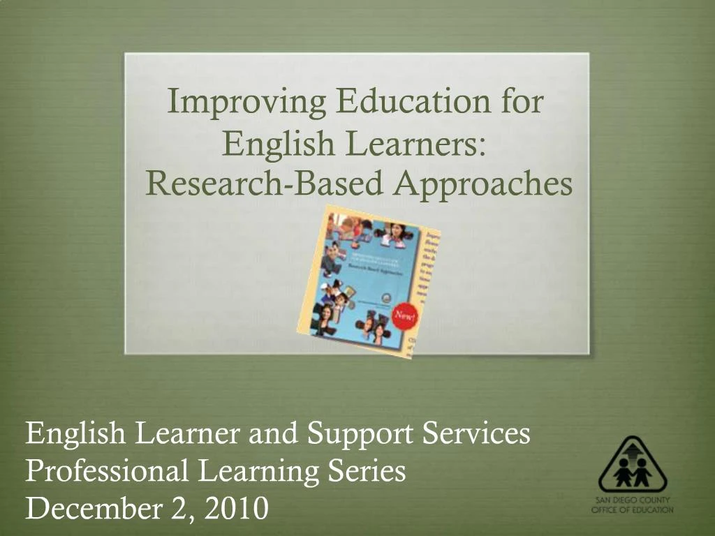 PPT - Improving Education for English Learners: Research-Based ...