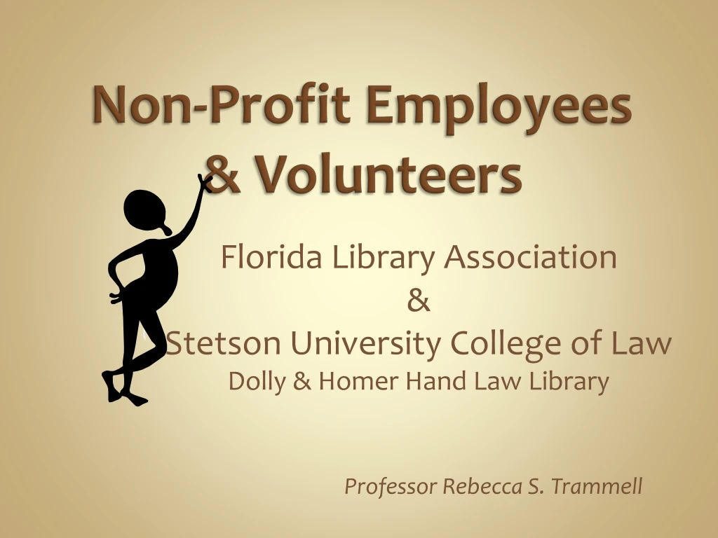 florida library association stetson university college of law dolly homer hand law library n.