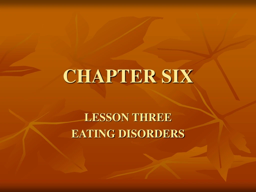 chapter six n.