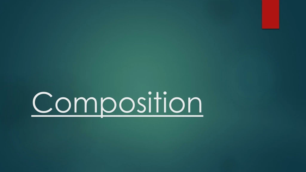composition n.