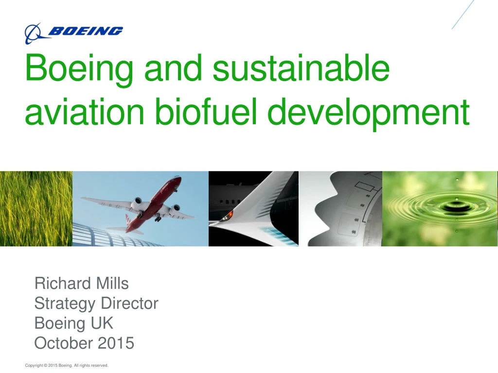 boeing and sustainable aviation biofuel development n.