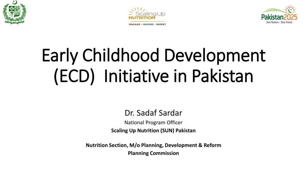 early childhood development ecd initiative in pakistan n.
