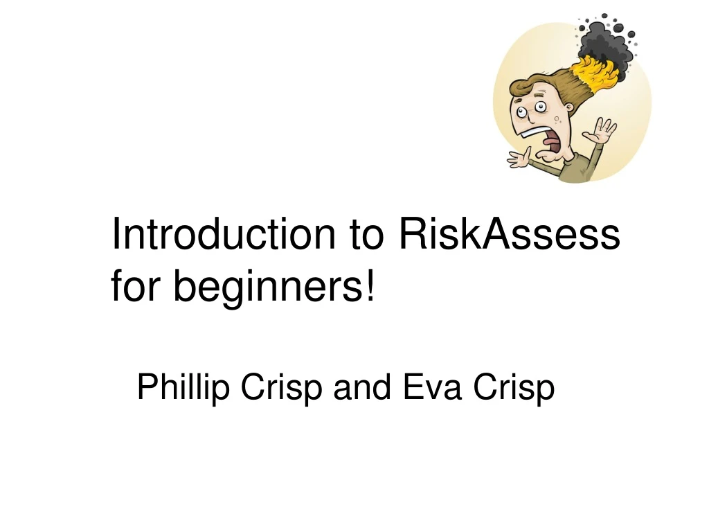 introduction to riskassess for beginners n.