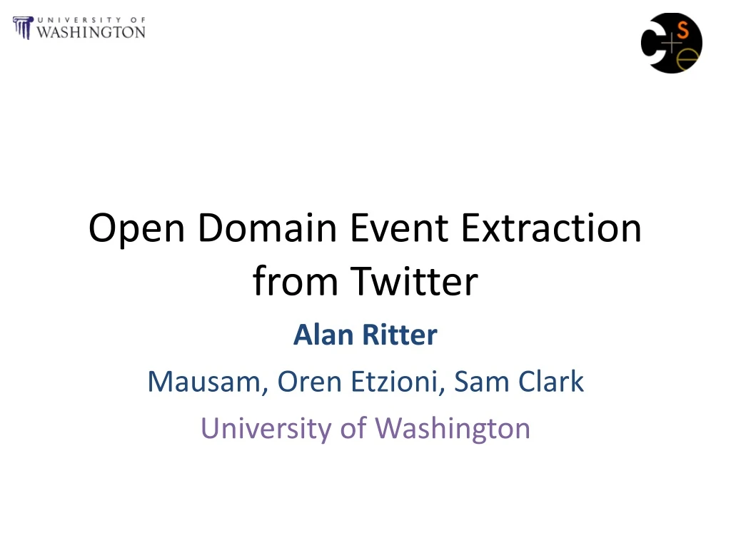 open domain event extraction from twitter n.