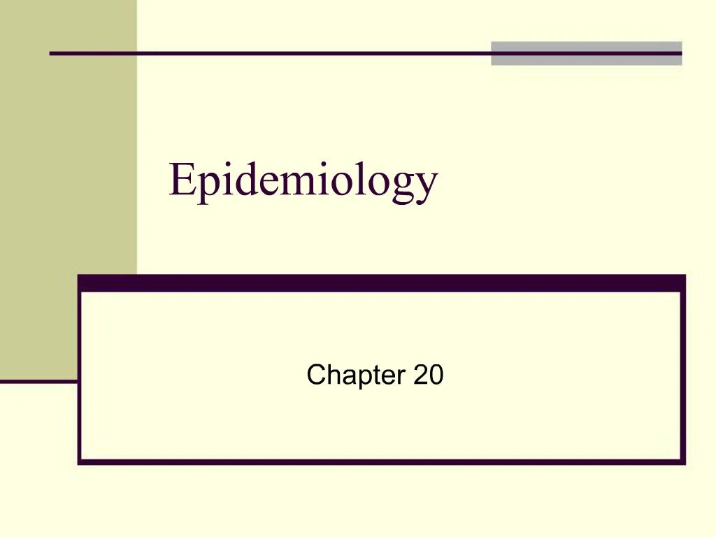 Ppt Epidemiology Powerpoint Presentation Free Download Id 279413