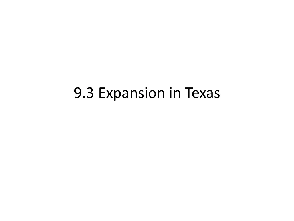 9 3 expansion in texas n.