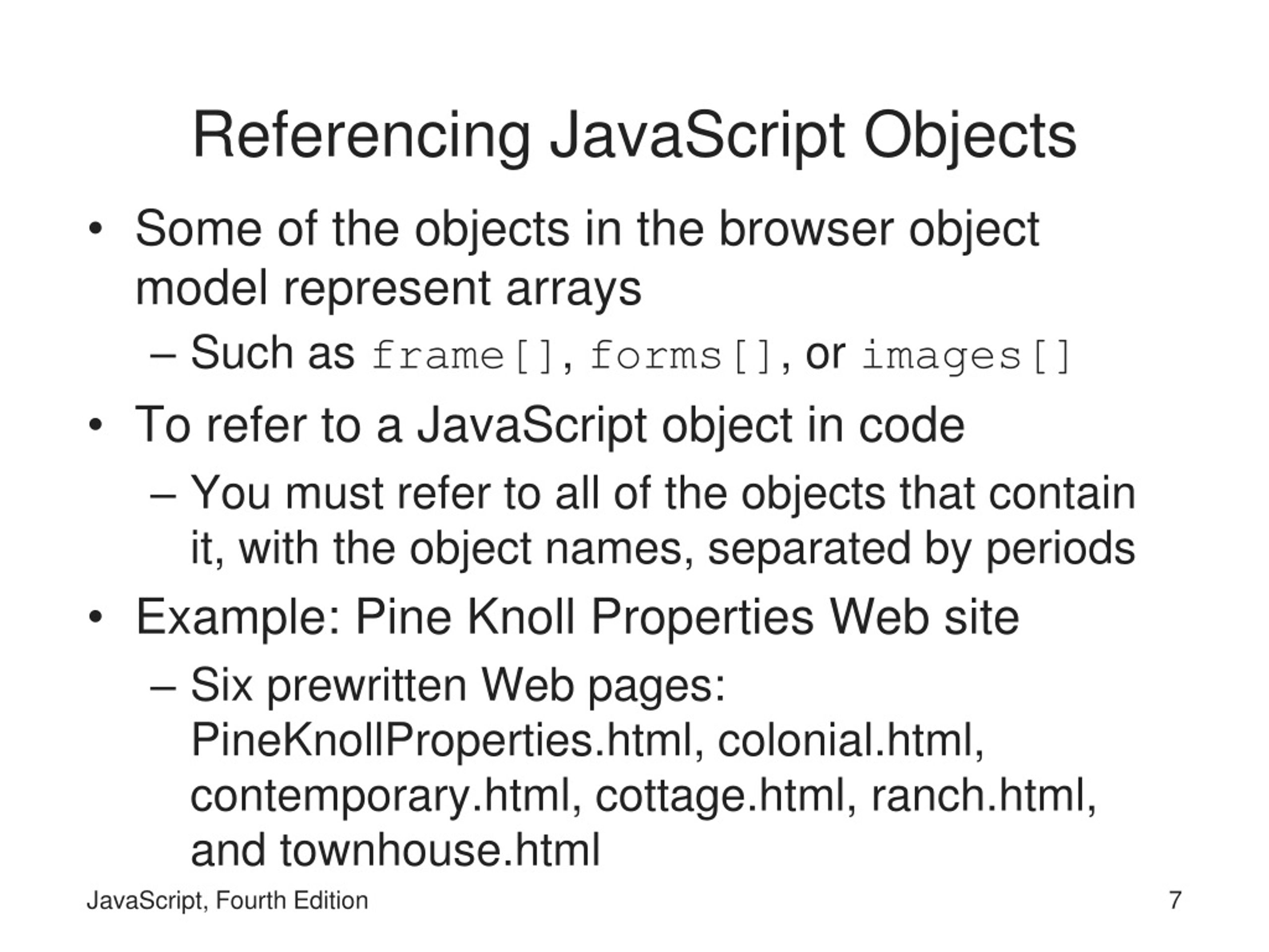 referencing javascript assignment