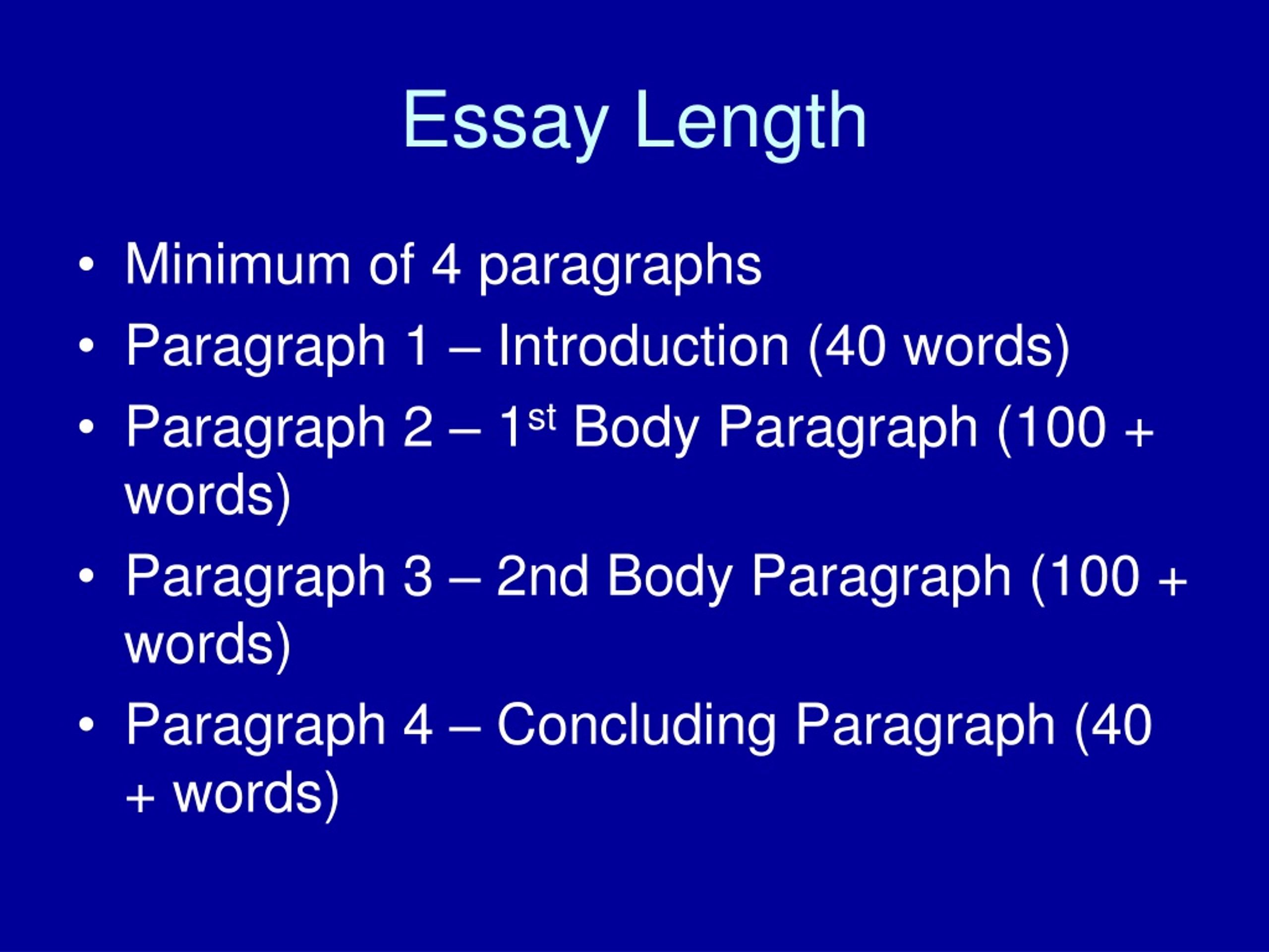 Sample essay proposals