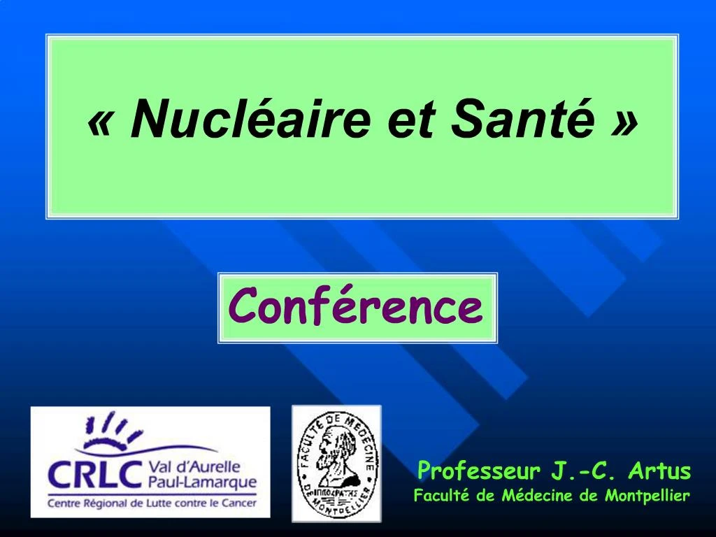 Ppt Nucl Aire Et Sant Powerpoint Presentation Free Download Id