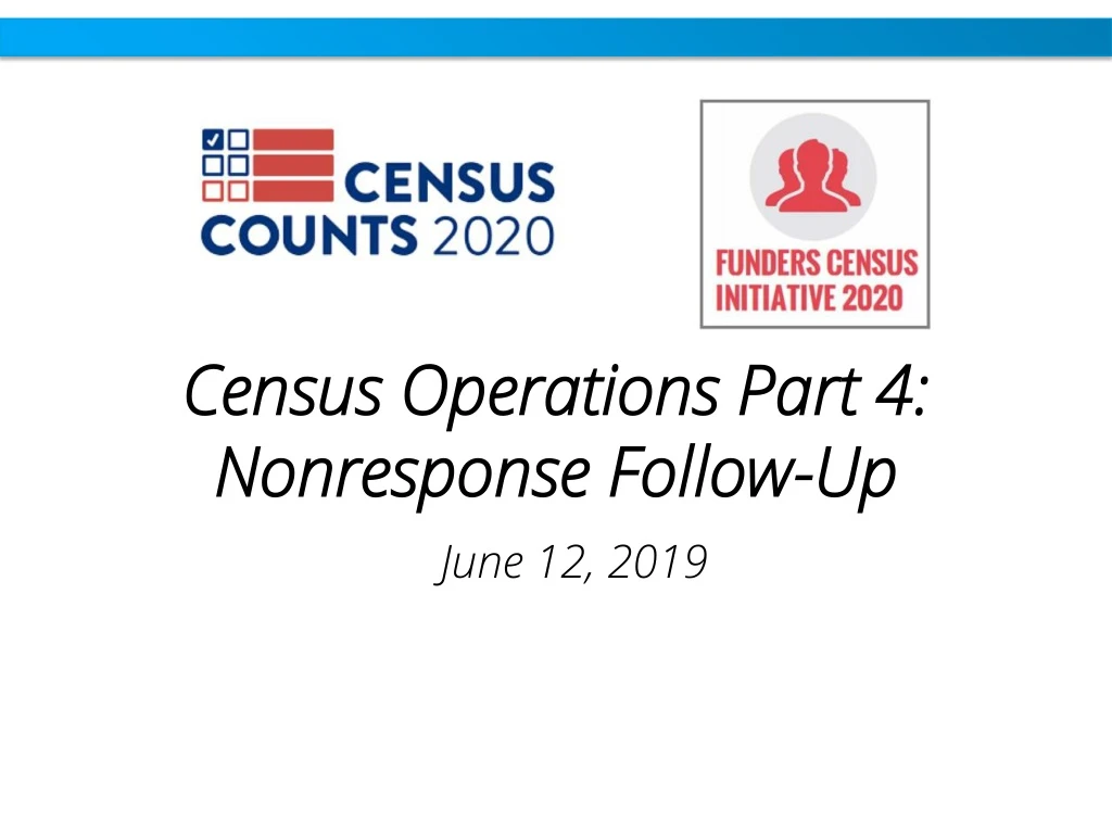 census operations part 4 nonresponse follow up n.