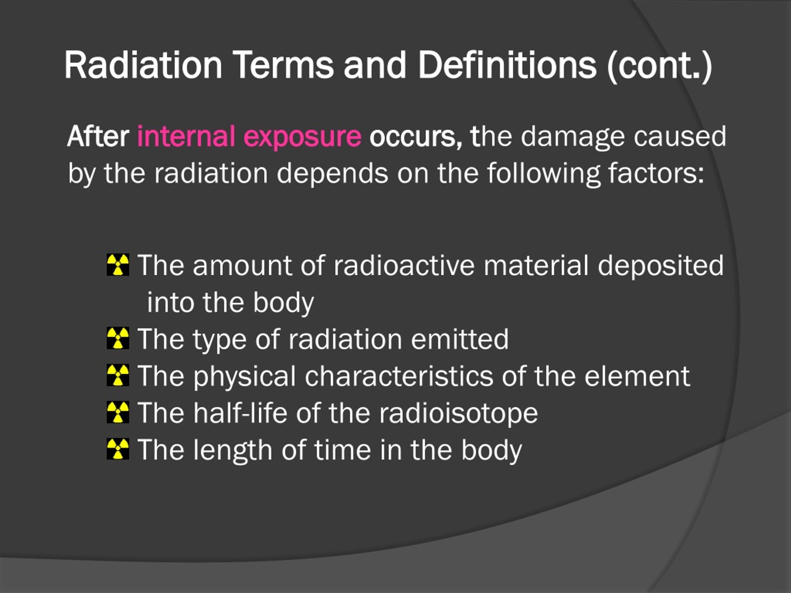 PPT - Radiation Safety Training: Fundamentals PowerPoint Presentation ...