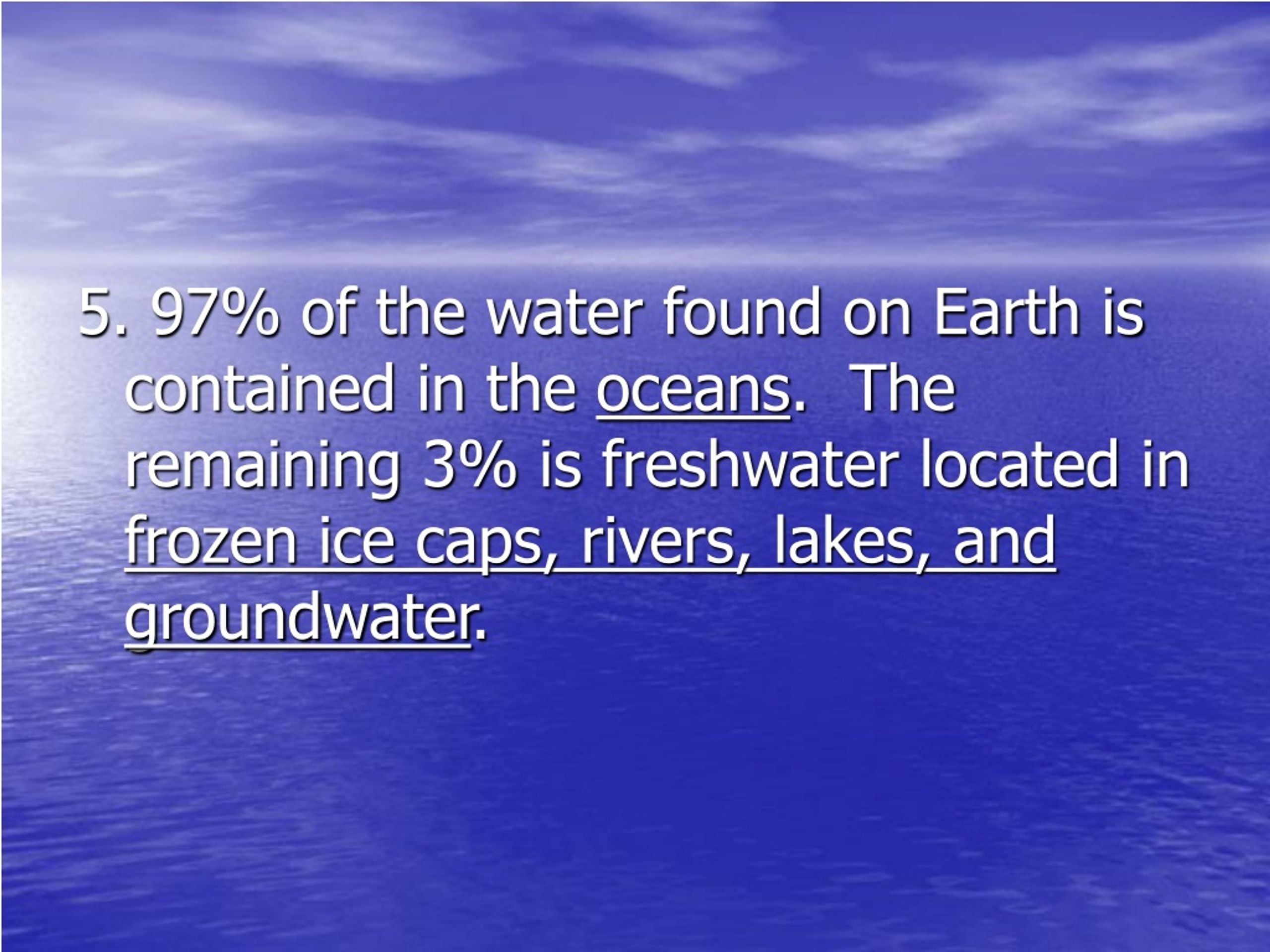 PPT - Guided Notes about the Earth’s Oceans PowerPoint Presentation ...