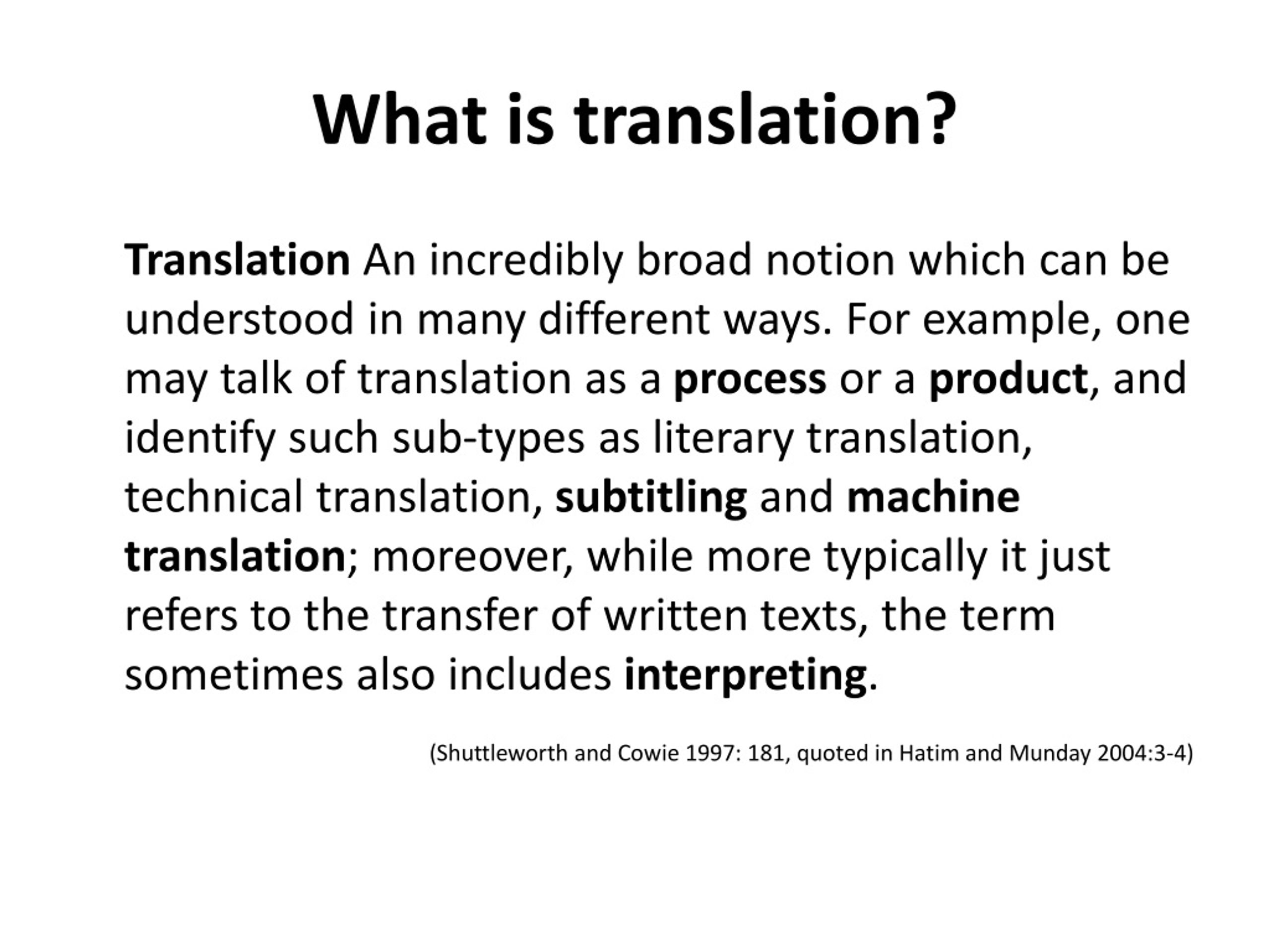 PPT - Lingua inglese III: Literary Translation PowerPoint Presentation ...