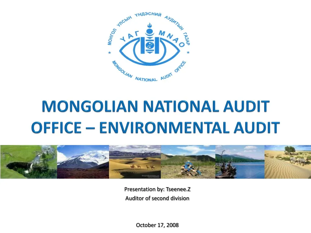 mongolian national audit office environmental n.