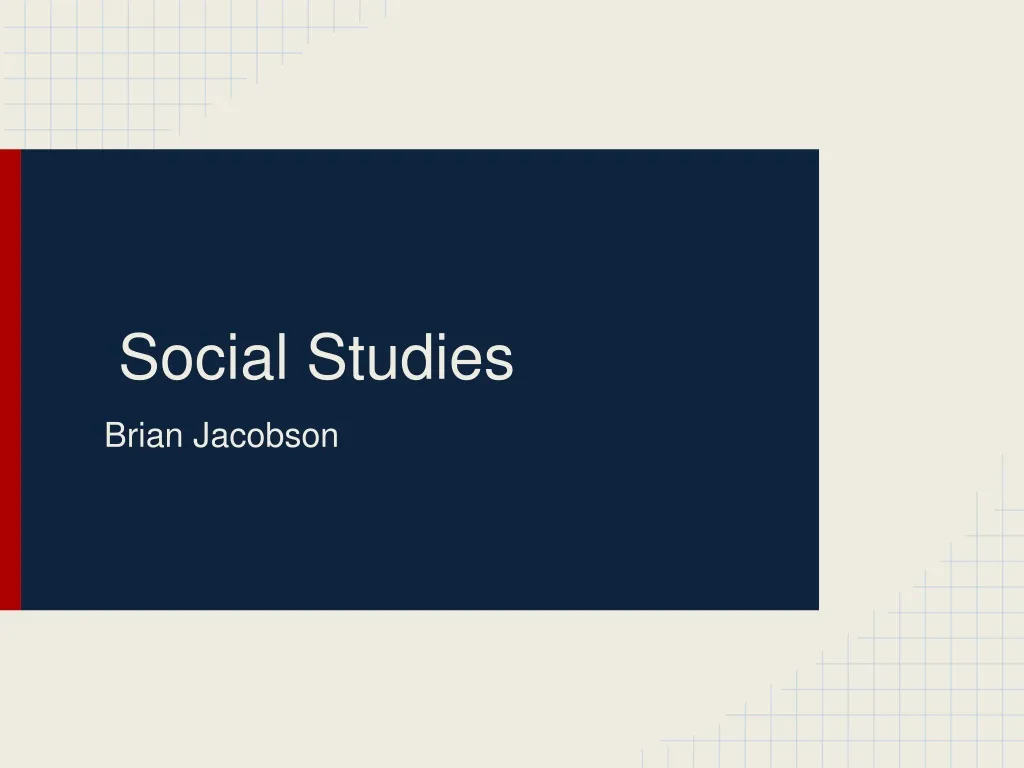 social studies n.