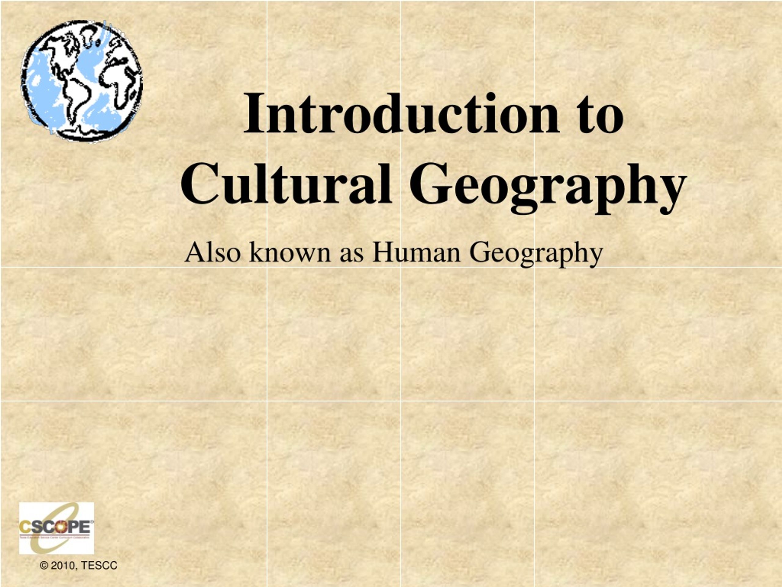 cultural geography essay topics