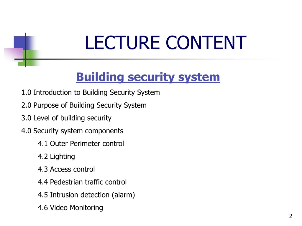 Ppt Building Security Systems Powerpoint Presentation Free Download Id 291565