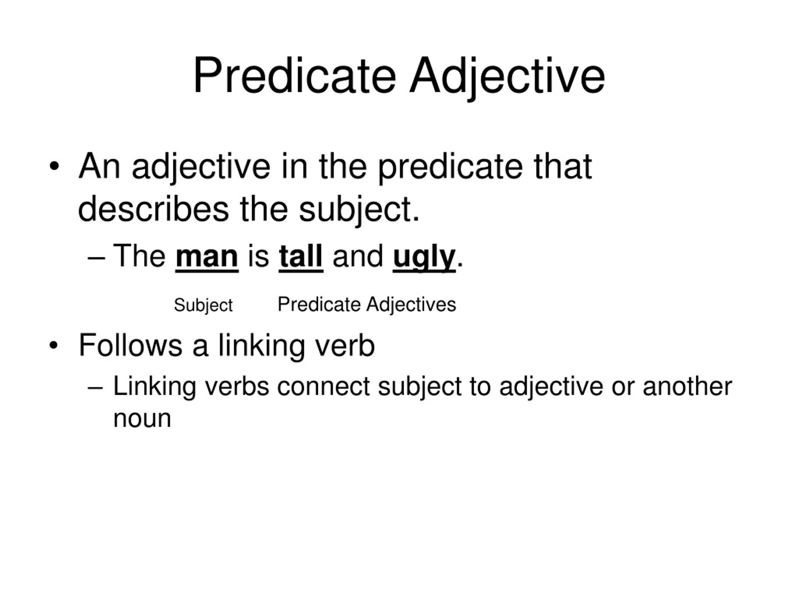 what is a predicate noun