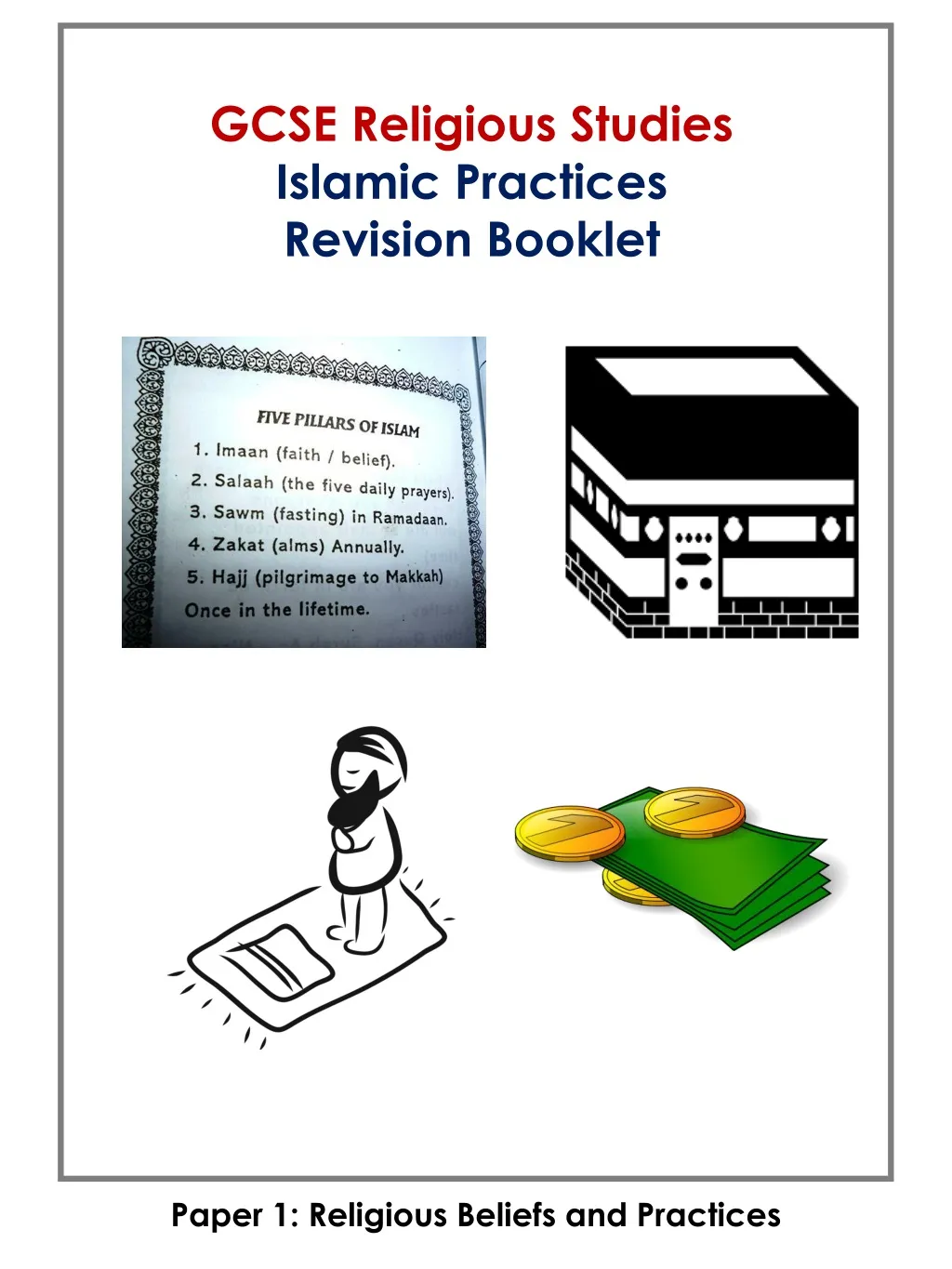 PPT - GCSE Religious Studies Islamic Practices Revision Booklet ...