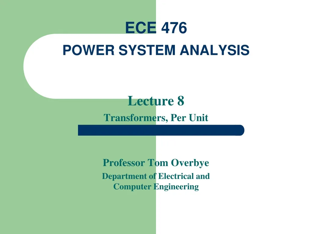 ece 476 power system analysis n.