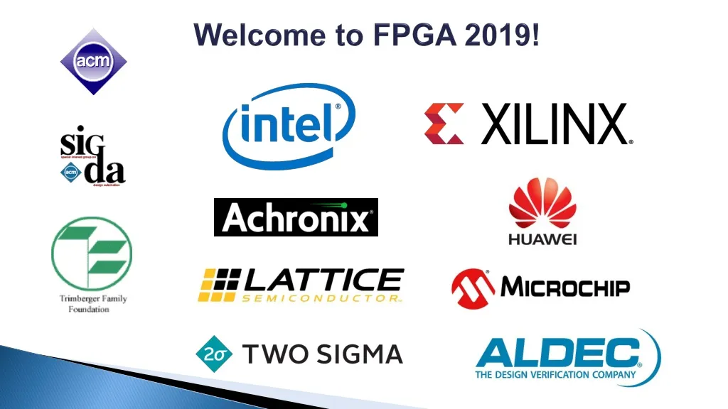 welcome to fpga 2019 n.