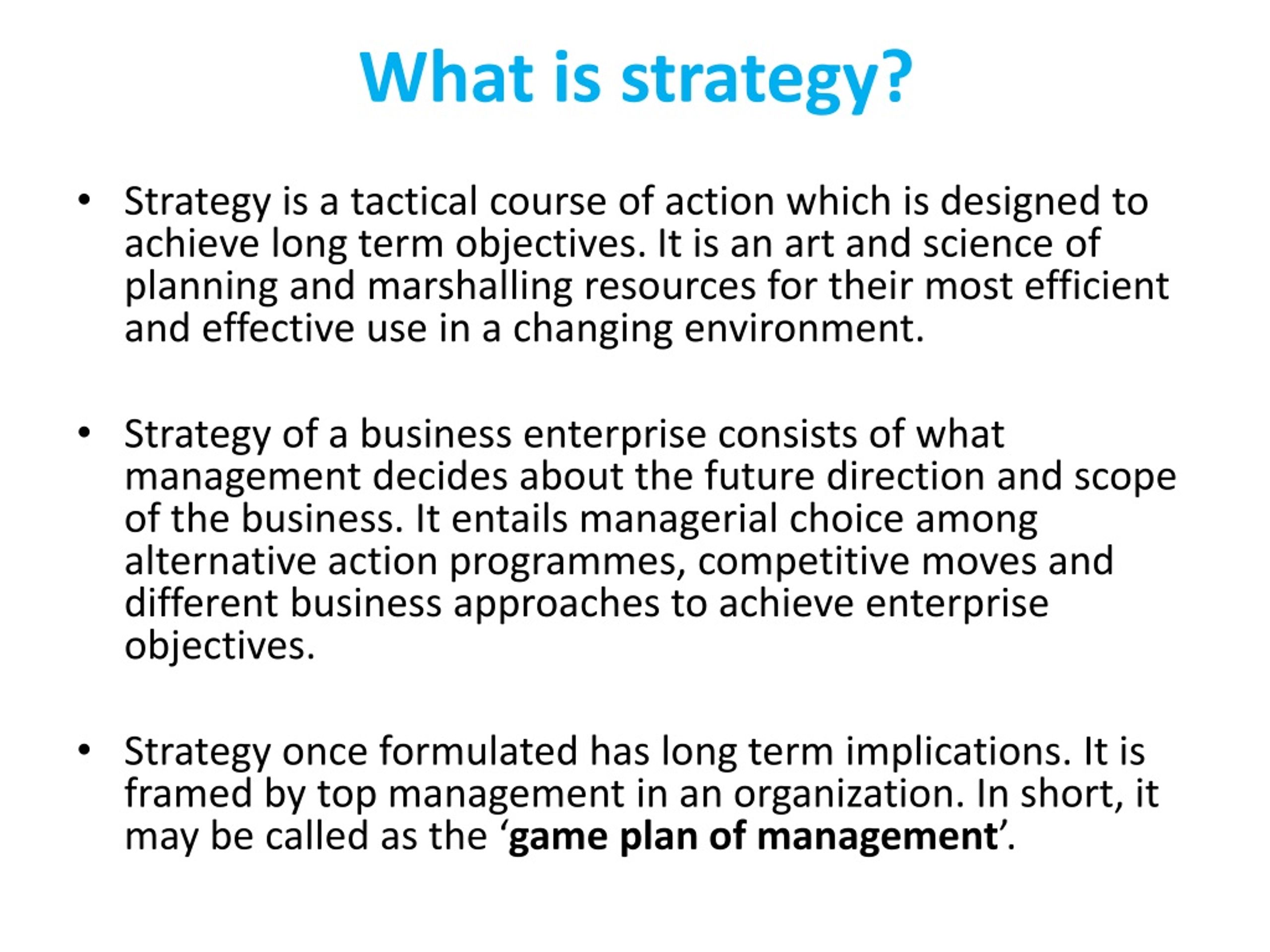 PPT - Presentation On Strategic Management PowerPoint Presentation ...