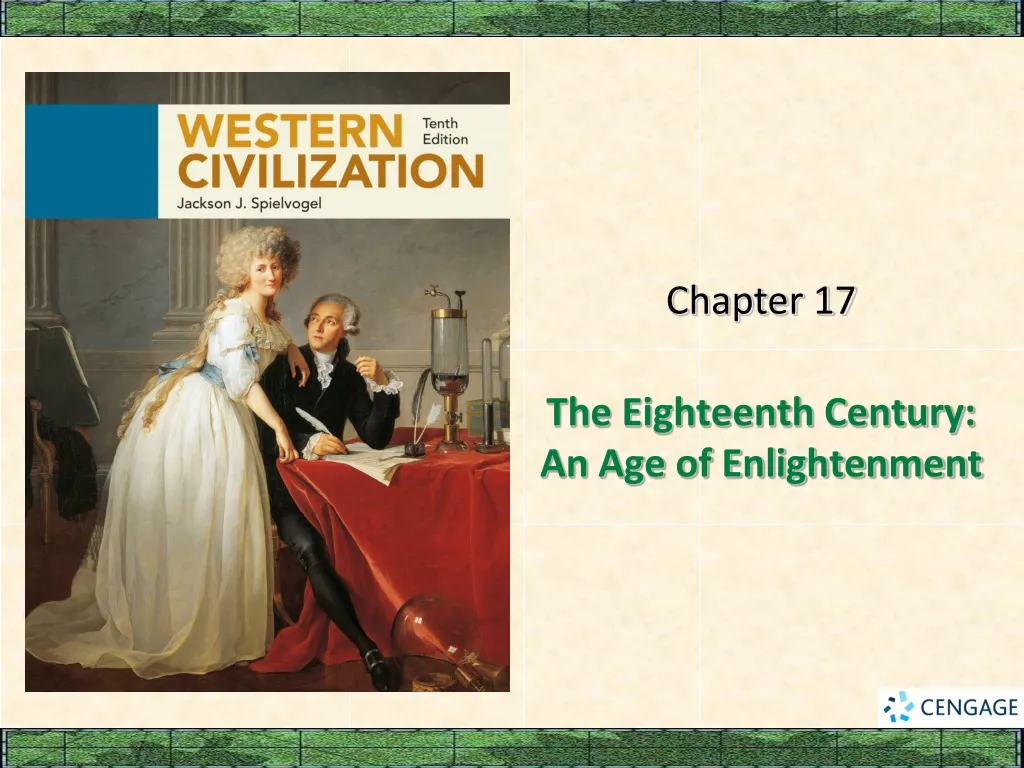 the eighteenth century an age of enlightenment n.