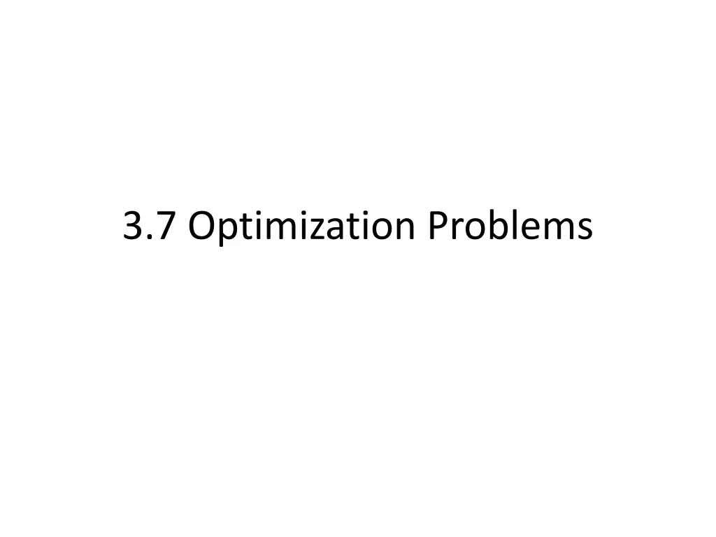 3 7 optimization problems n.