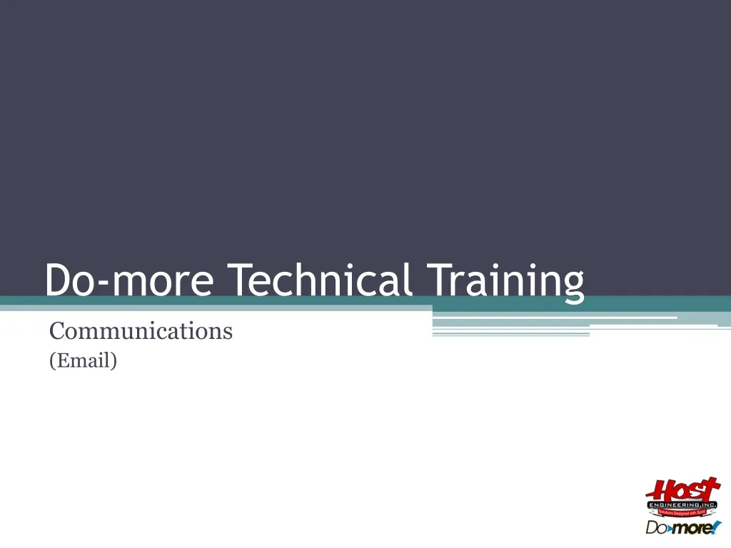 do more technical training n.