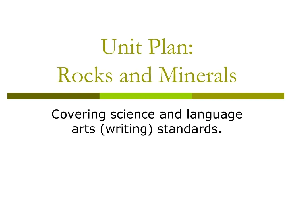 unit plan rocks and minerals n.