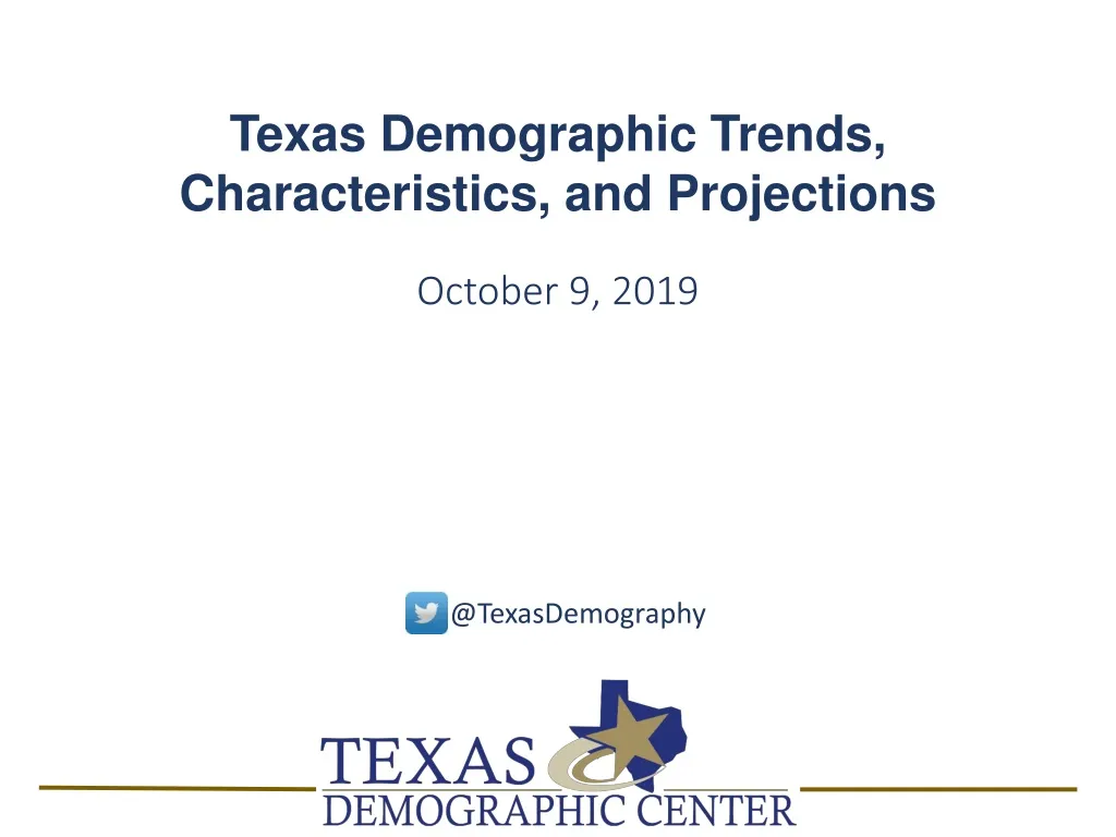 texas demographic trends characteristics n.