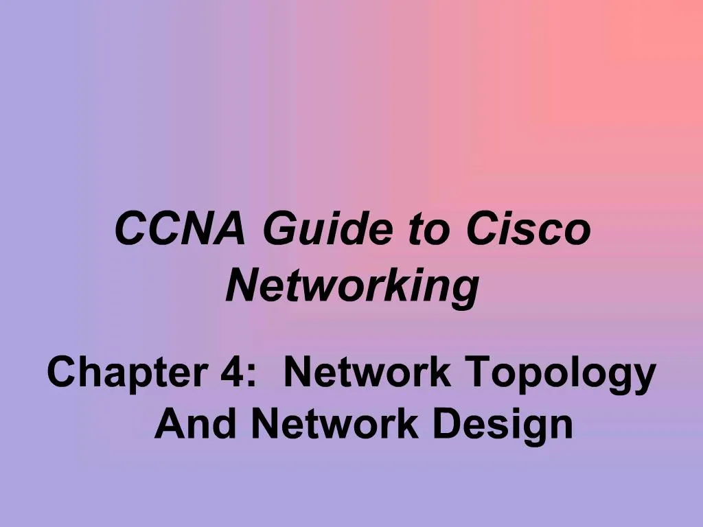 ccna presentation ppt download