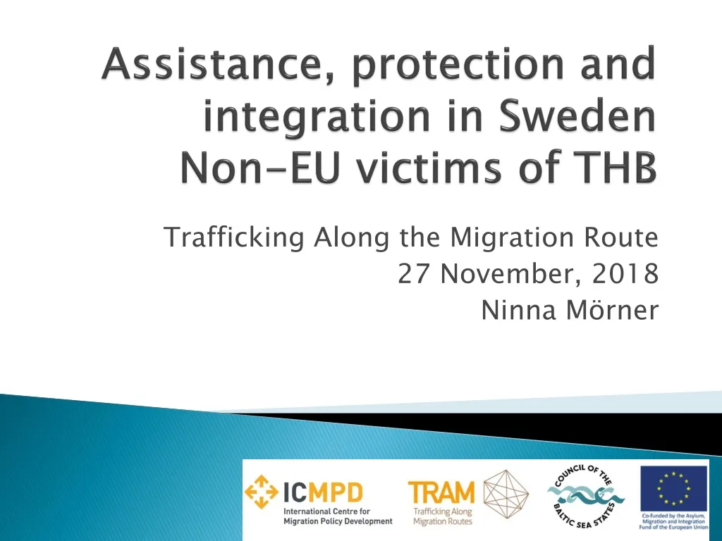 assistance protection and integration in sweden non eu victims of thb n.