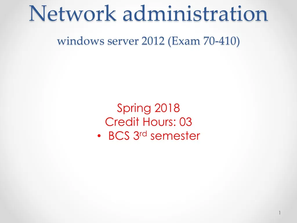 network administration windows server 2012 exam 70 410 n.
