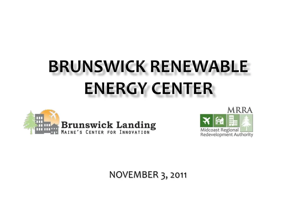 brunswick renewable energy center n.