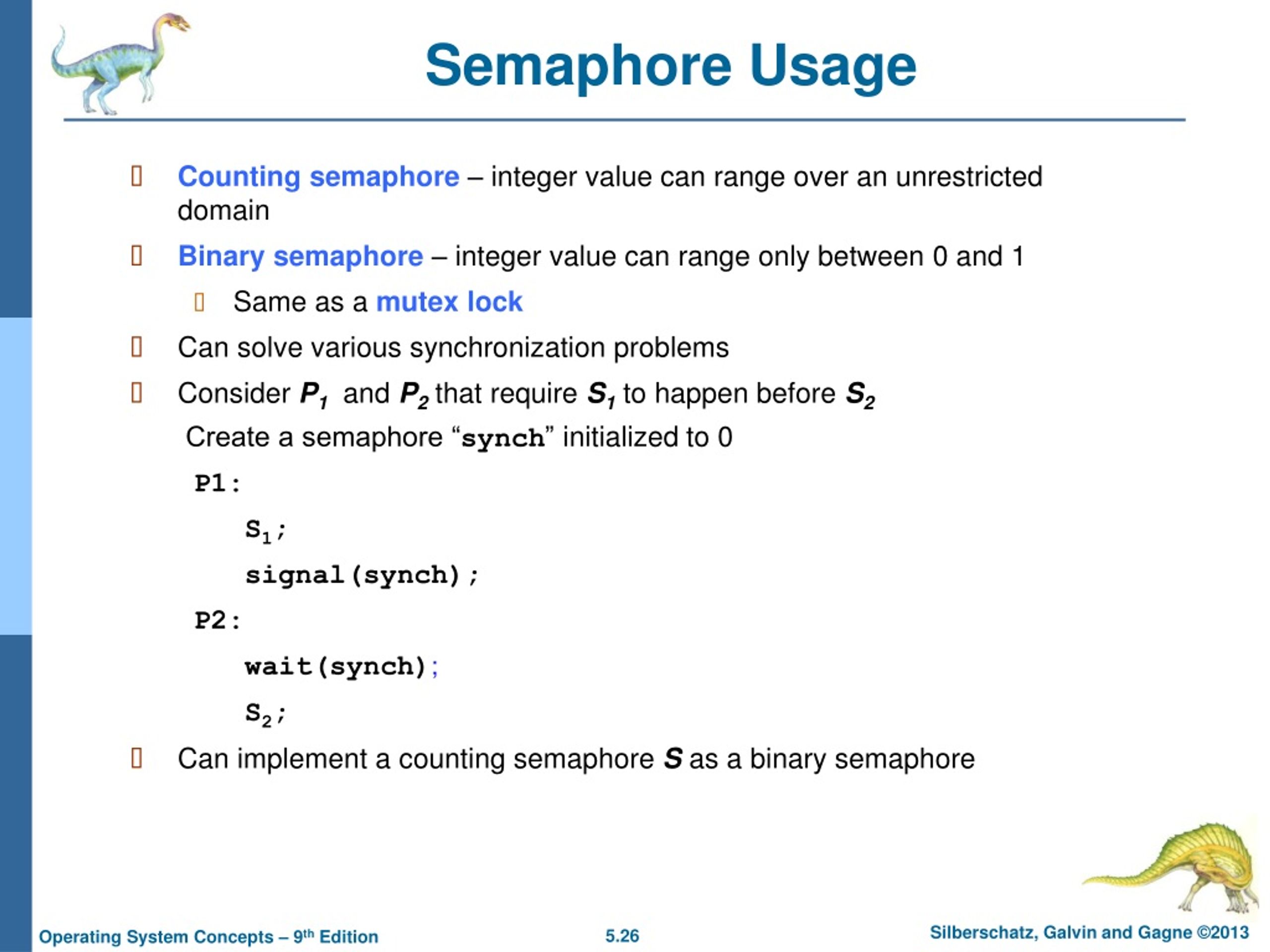 semaphor storage limit