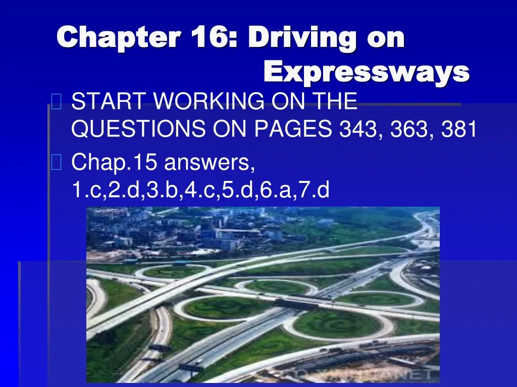 ppt-chapter-16-driving-on-expressways-powerpoint-presentation-id-306303