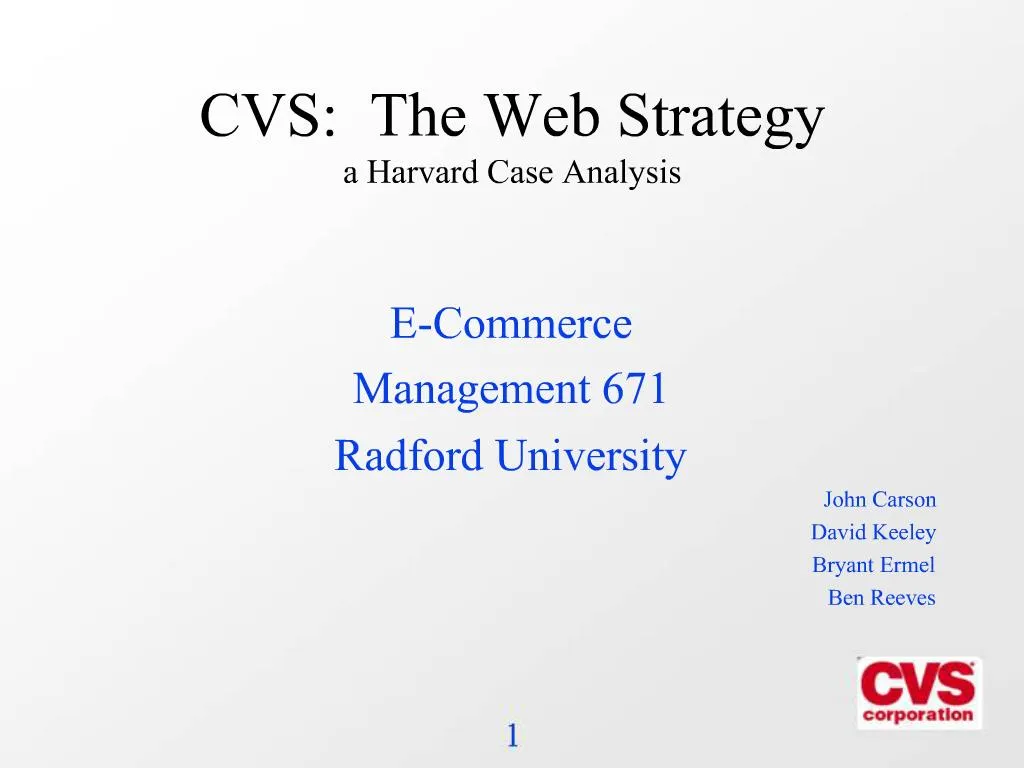 cvs case study harvard