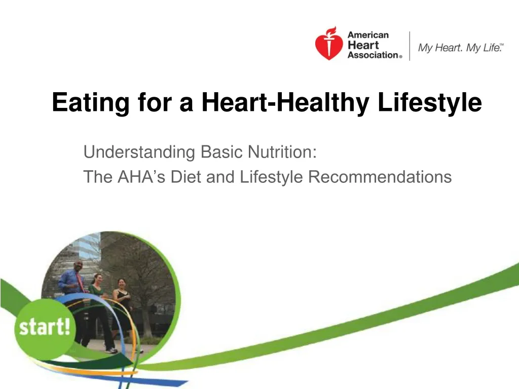 PPT - Eating For A Heart-Healthy Lifestyle PowerPoint Presentation ...