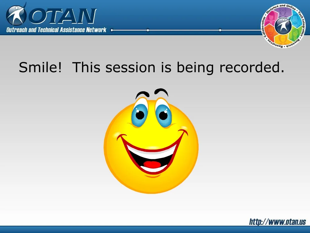 smile this session is being recorded n.
