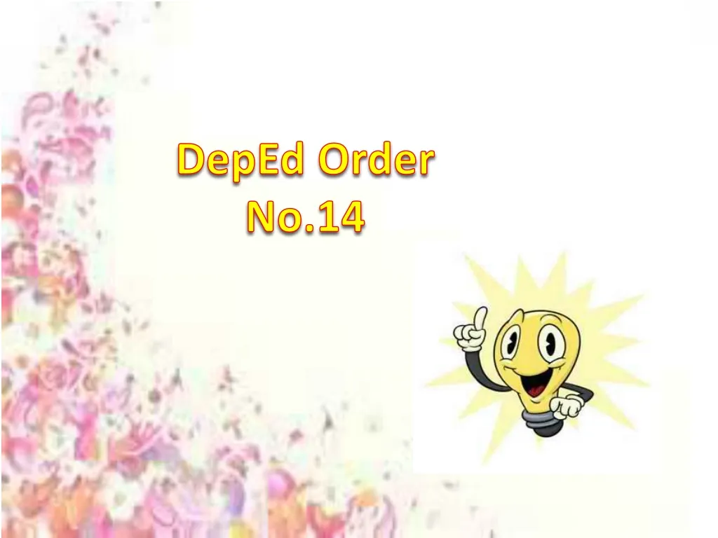 Ppt Deped Order No14 Powerpoint Presentation Free Download Id310575 0375