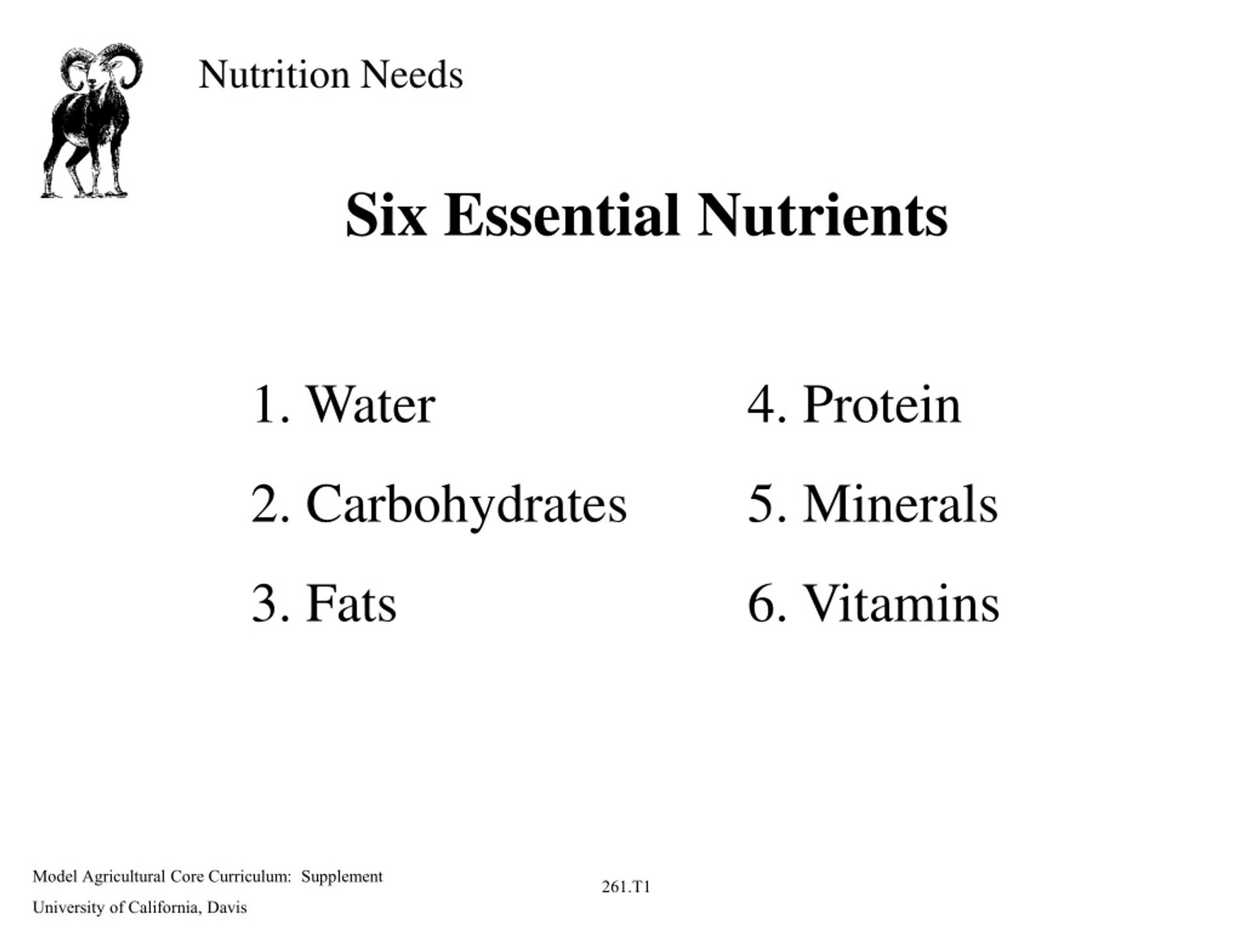 6 Essential Nutrients: What They Are and Why You Need Them