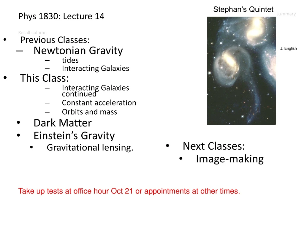 phys 1830 lecture 14 n.