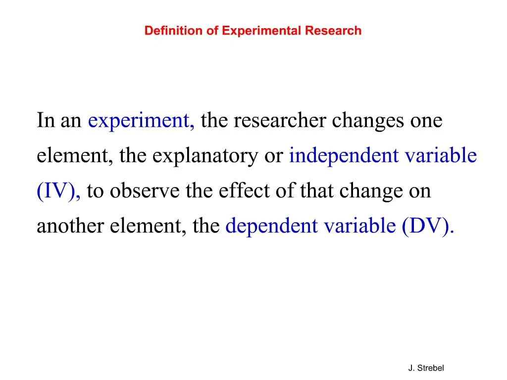 PPT - Definition of Experimental Research PowerPoint Presentation, free ...