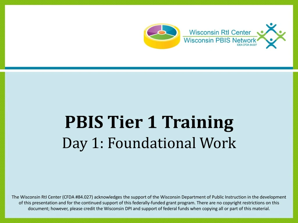 pbis tier 1 training n.